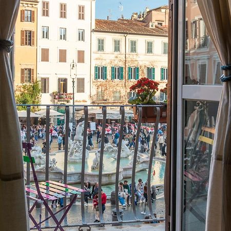 Ferienwohnung Navona Charming Balcony Rom Exterior foto