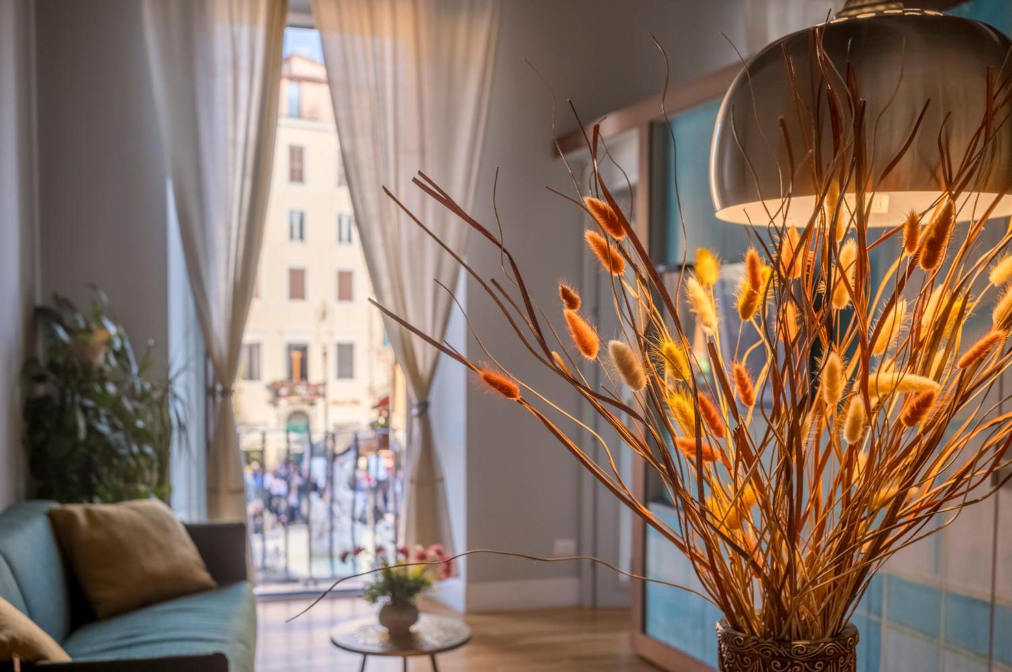 Ferienwohnung Navona Charming Balcony Rom Exterior foto
